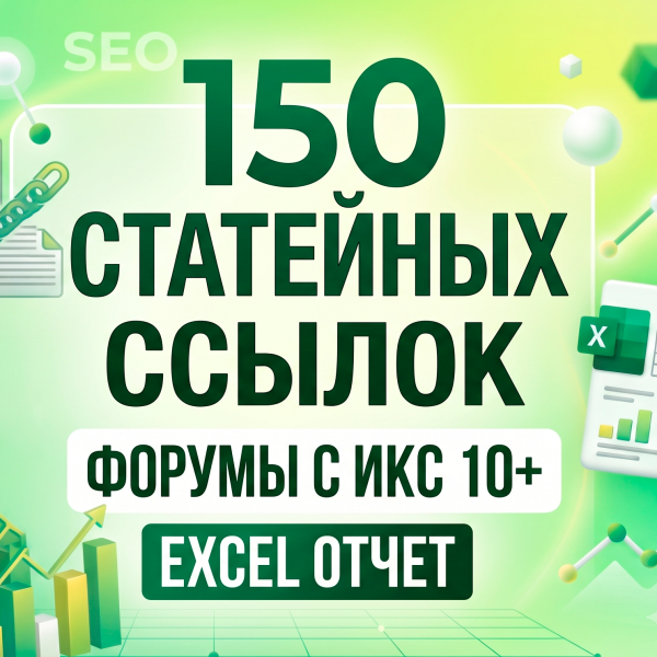 150 обратных ссылок на статьи форума